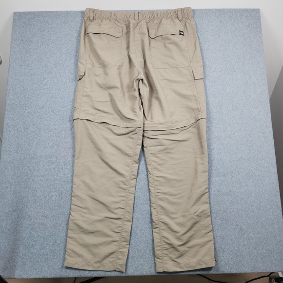 North Face Convertible Pants XXL (40x34) Hiking Outdoors Zip Off Cargo - Picture 2 of 14